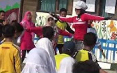 Senam Aerobik bersama Alumni